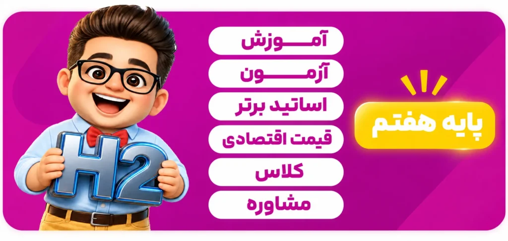 اشتراک H2 پایه هفتم 1405